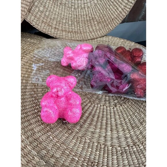 Clip on Ornaments Valentines Bears - Picture 1 of 7